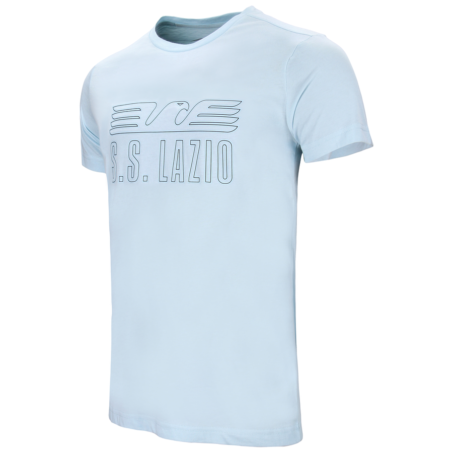 Mizuno S.S. Lazio Cotton T Shirt 3 Ice Blue